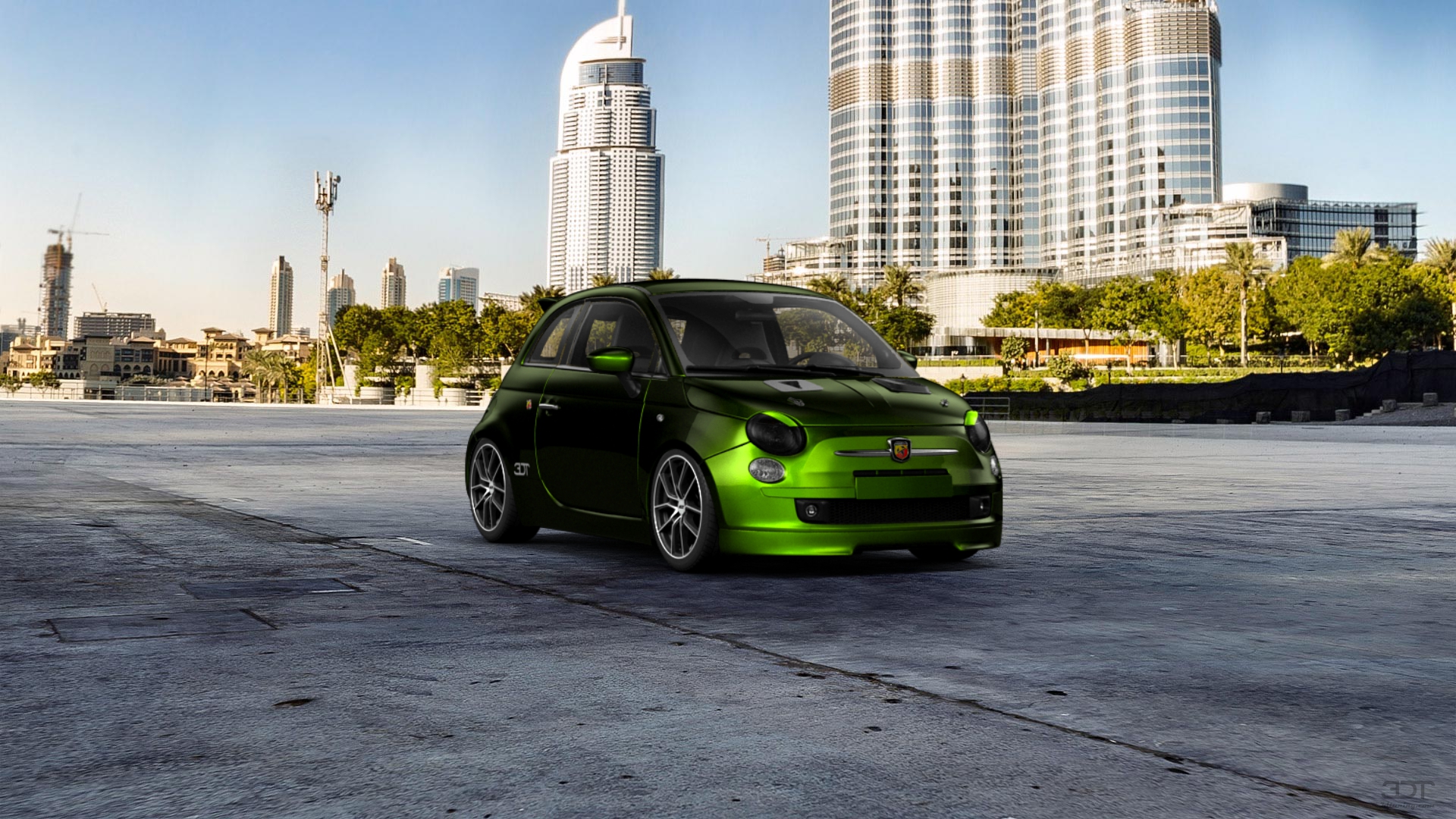 Fiat 500 Abarth 3 Door 2010 tuning