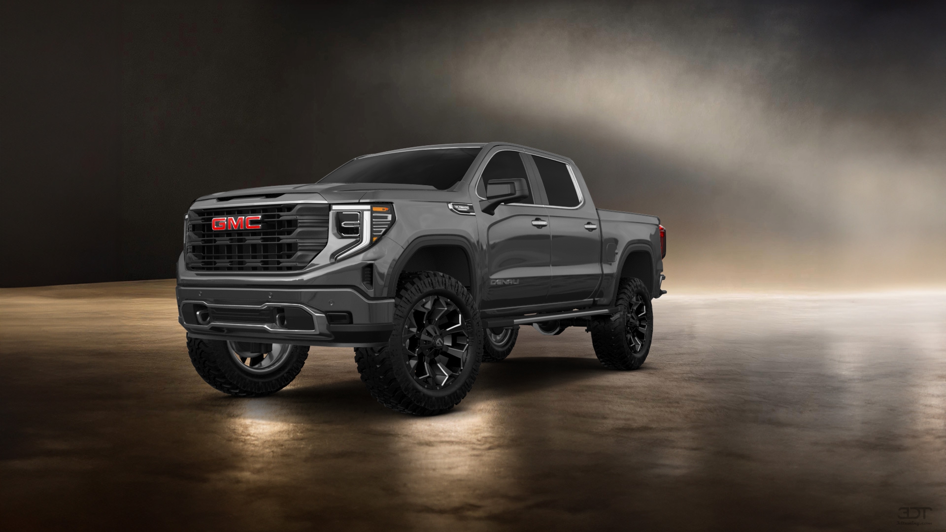 GMC Sierra 1500 Crew Cab 5.8 ft box 4 Door pickup truck 2023 tuning