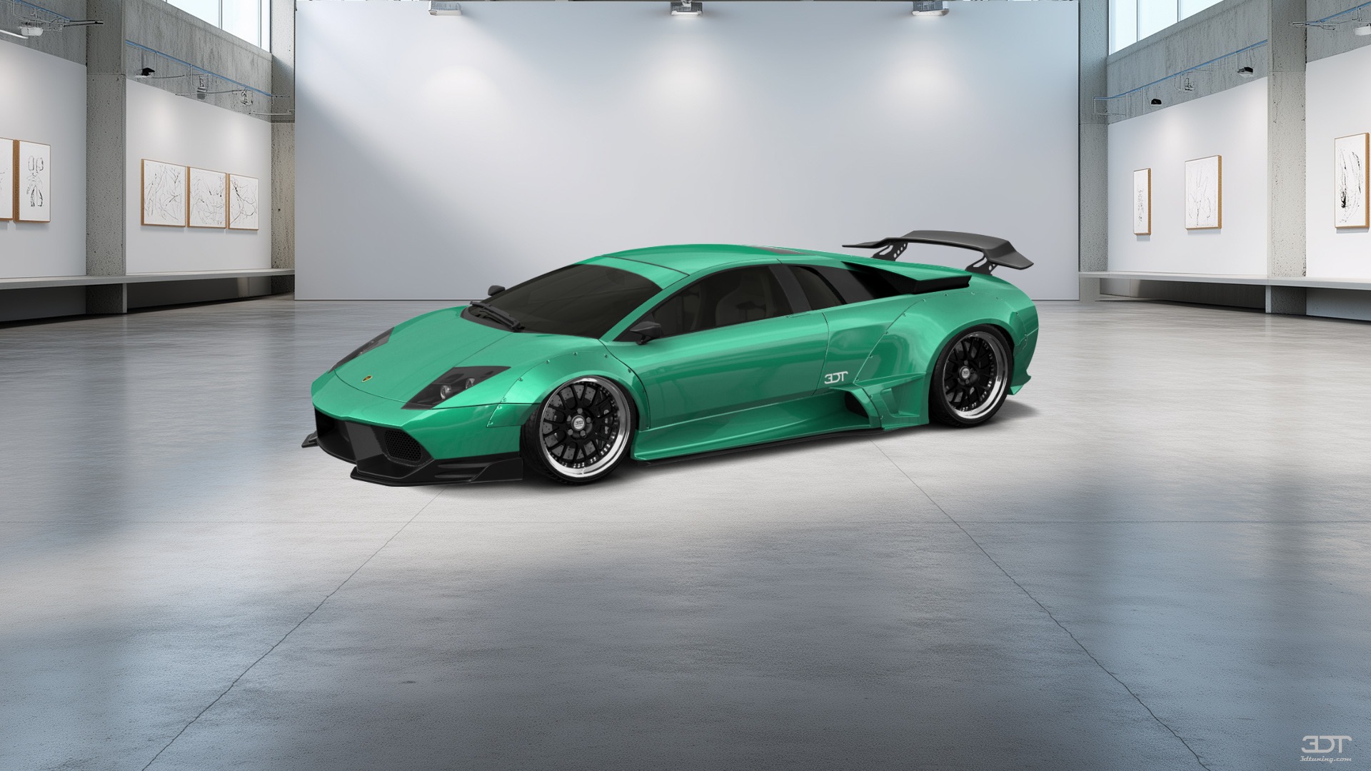 Lamborghini Murcielago 2 Door Coupe 2001 tuning