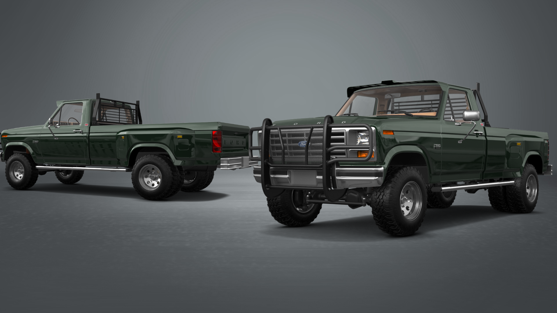Ford F-350 Dually Regular Cab 2 Door pickup truck 1980 tuning