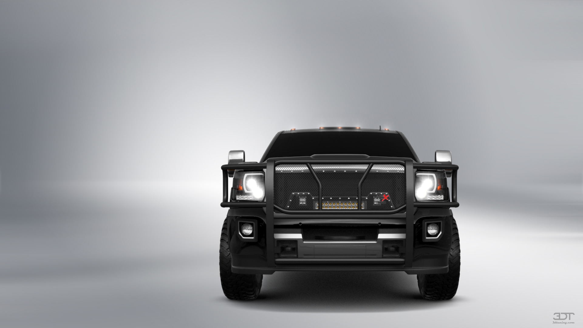 GMC Sierra 3500 HD Crew Cab 4 Door pickup truck 2015 tuning