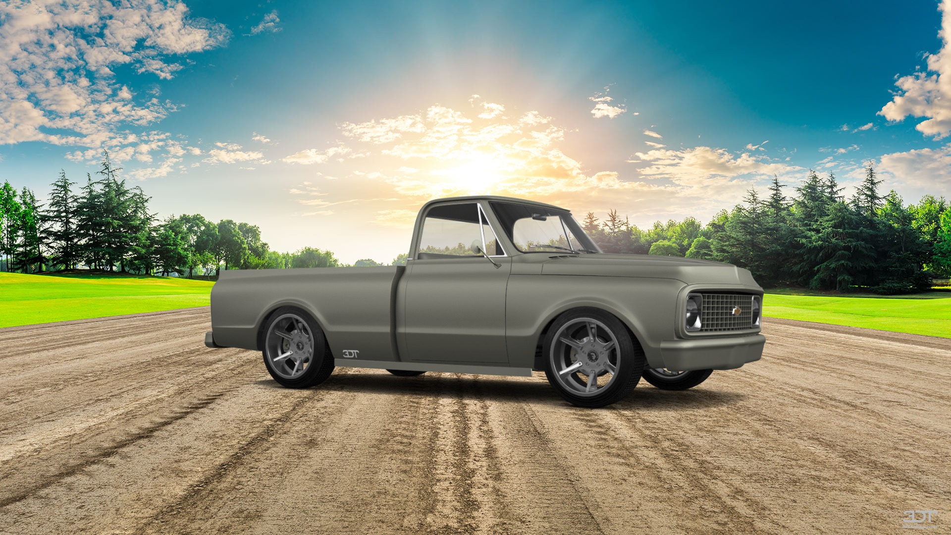 Chevrolet C-10 Cheyenne 2 Door pickup truck 1972