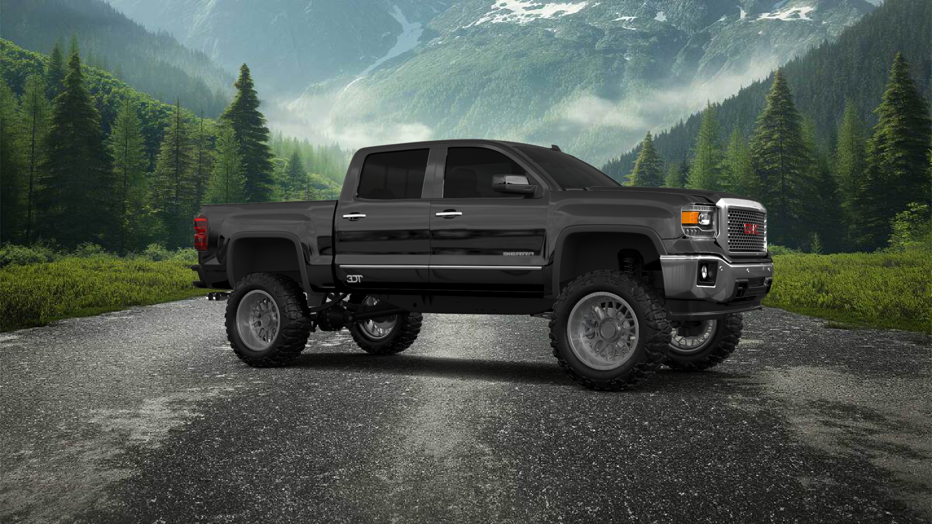 GMC Sierra 4 Door pickup truck 2014 tuning