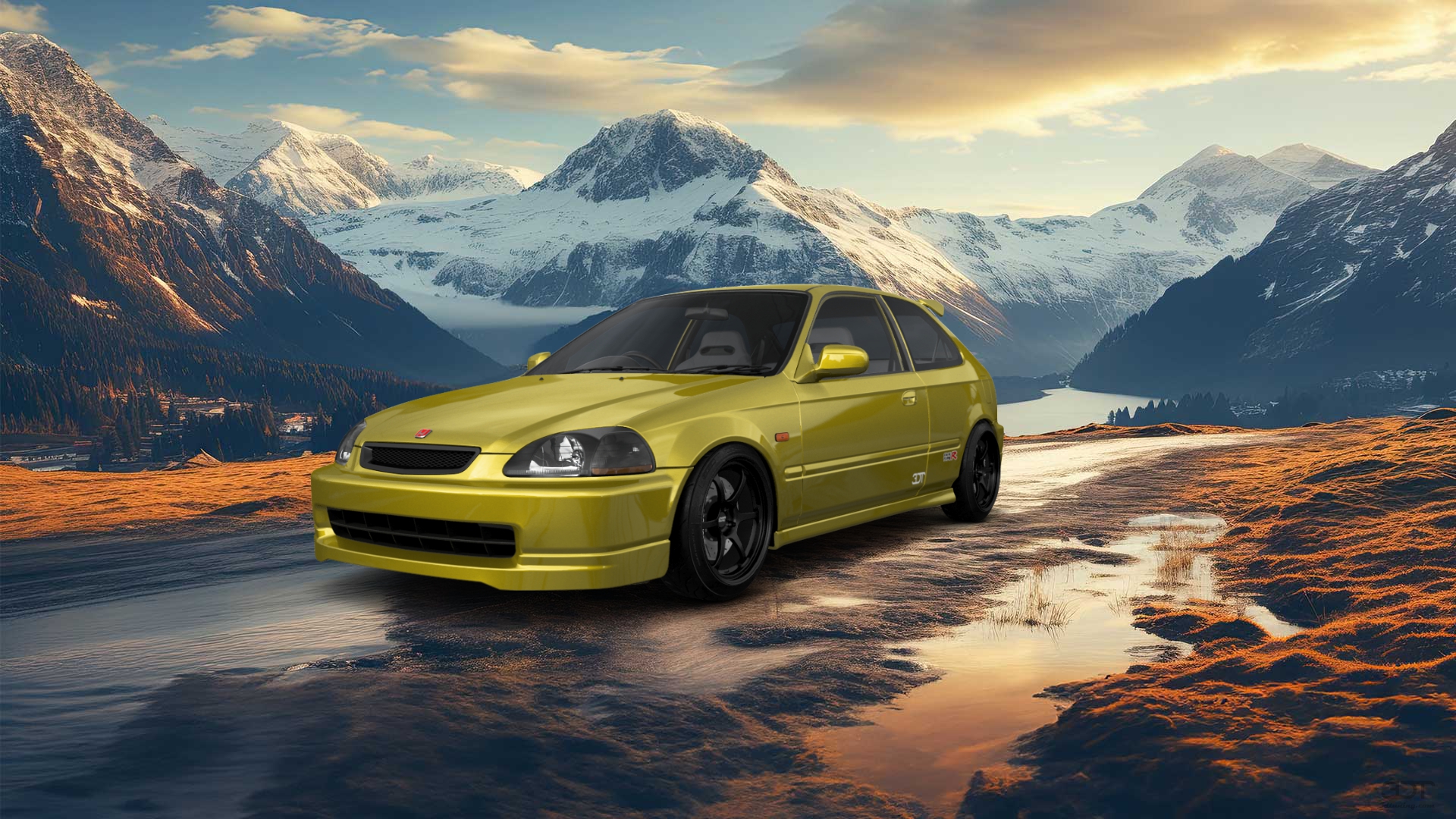 Honda Civic 3 Door Hatchback 1997 tuning