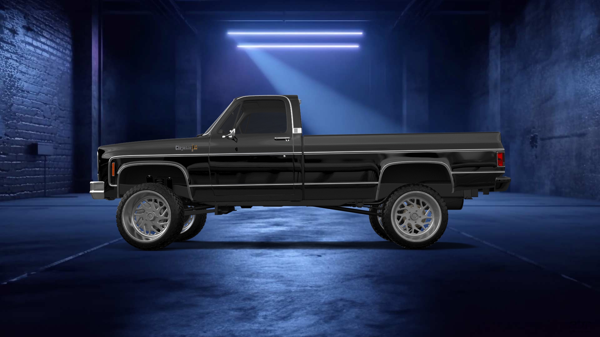 Chevrolet Silverado C-10 2 Door pickup truck 1973 tuning