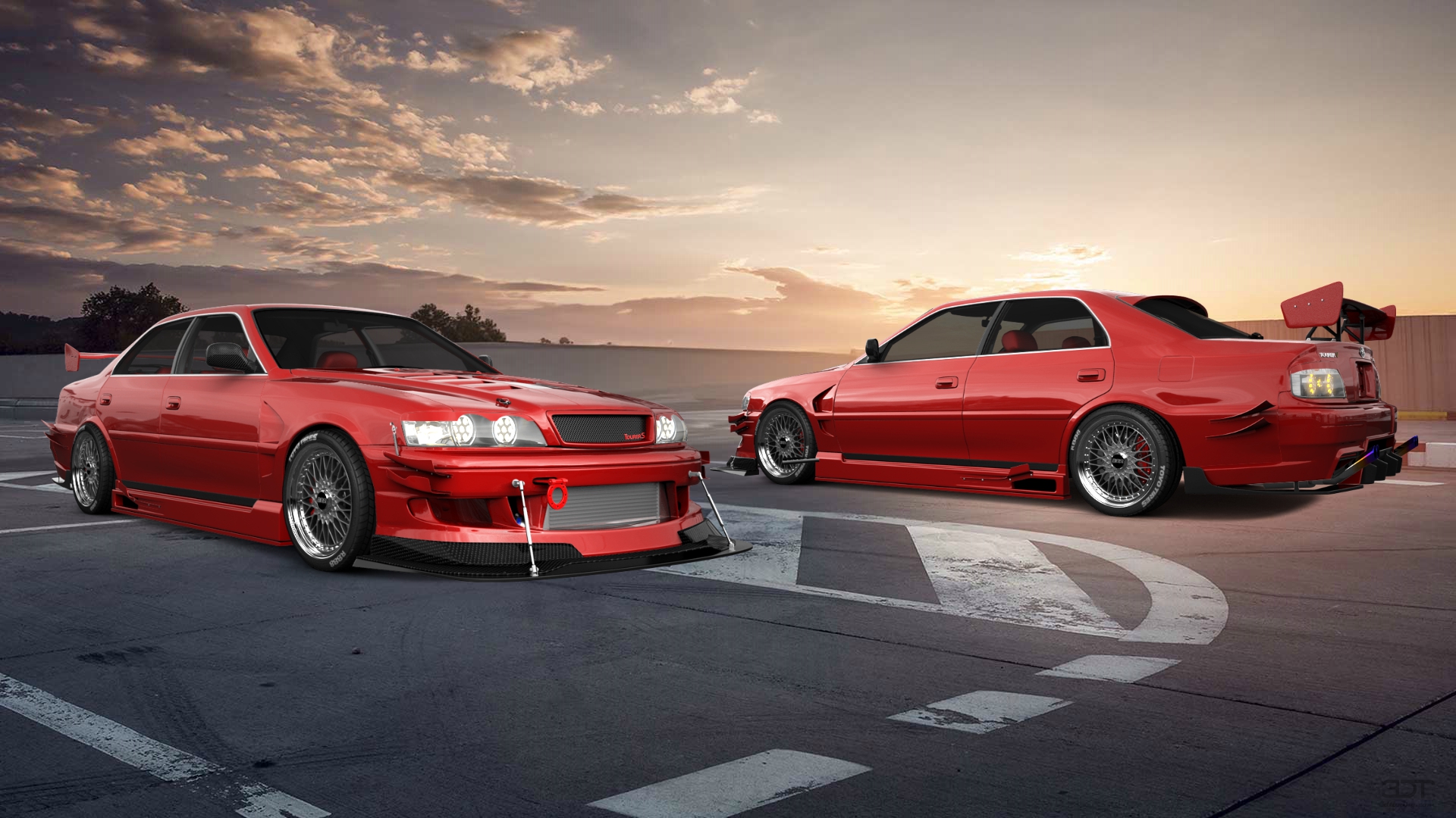 Toyota Chaser X100 Sedan 2000 tuning