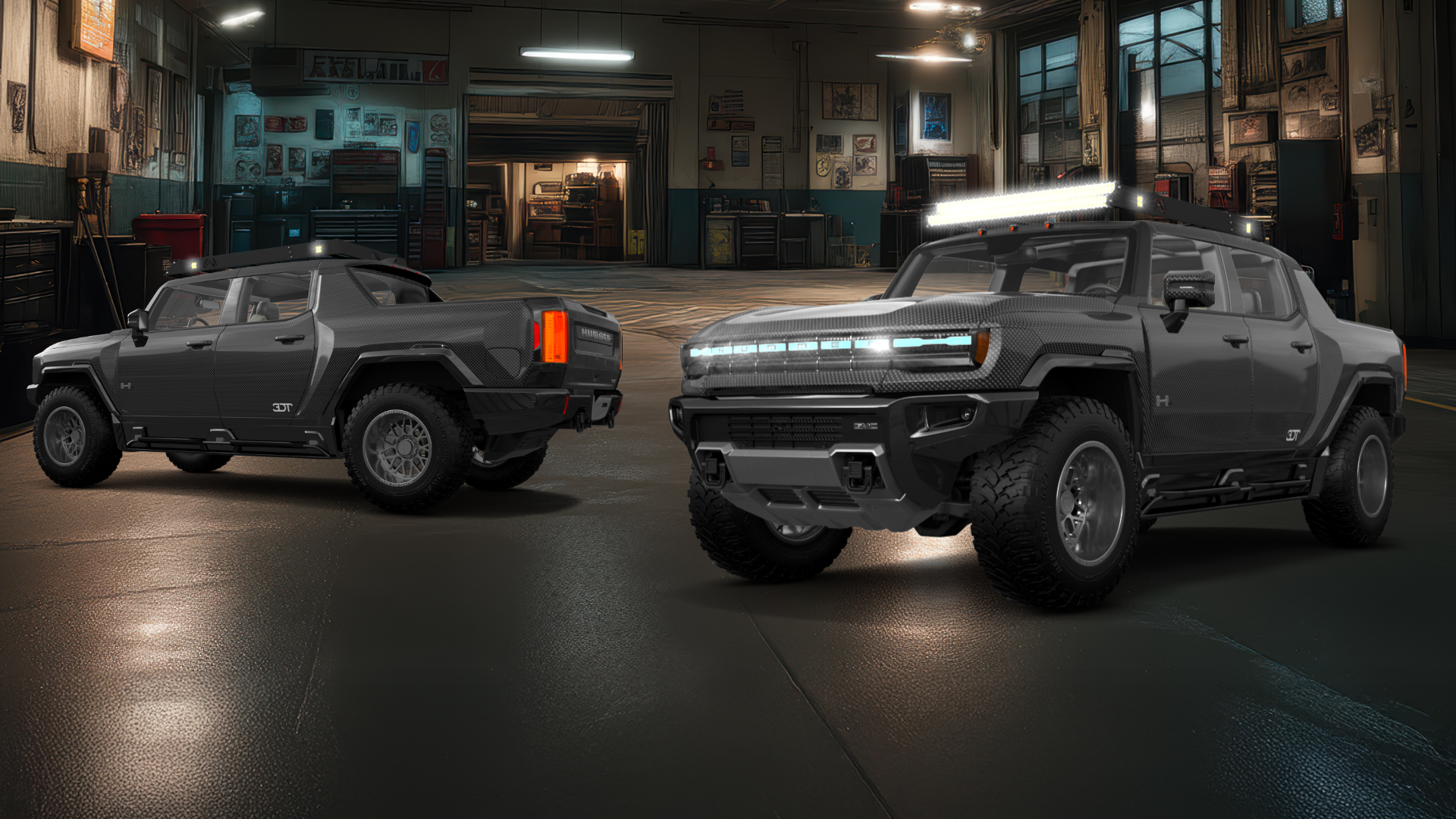 GMC Hummer EV 4 Door pickup truck 2021 tuning