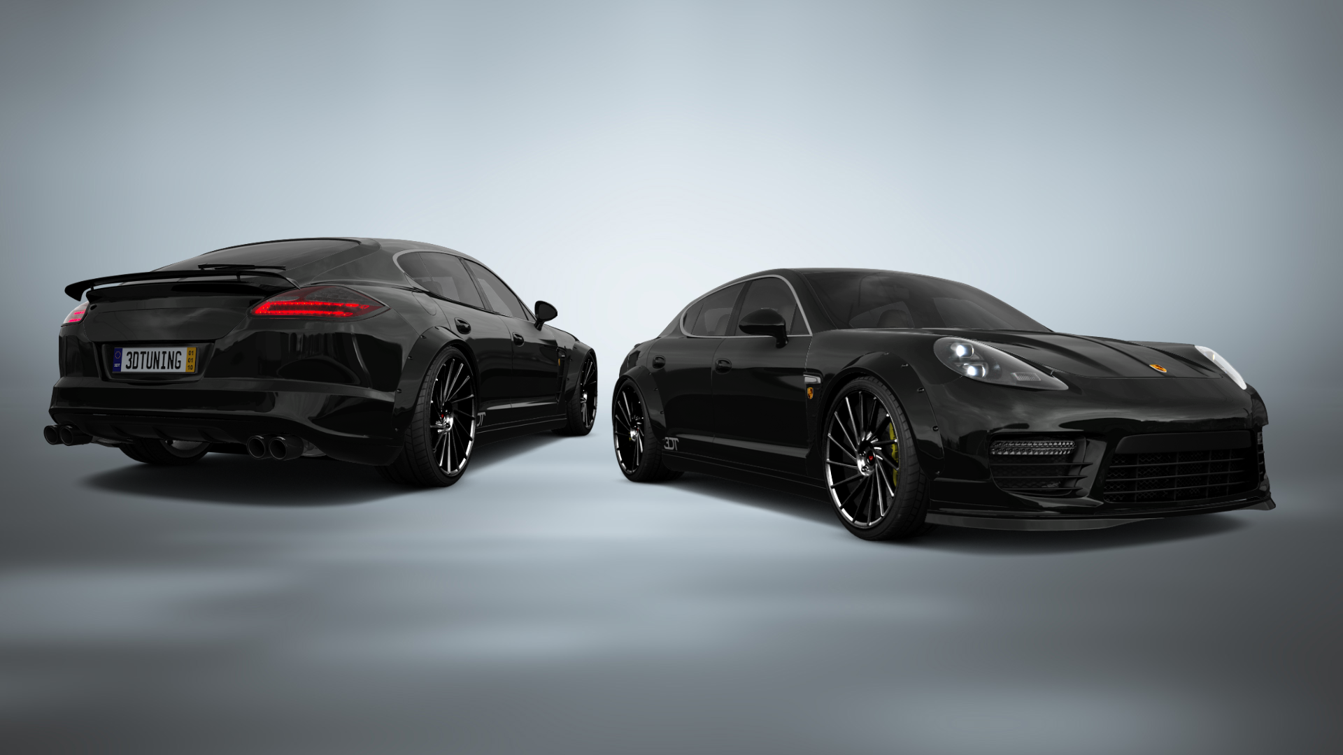 Porsche Panamera 4 door fastback saloon 2011