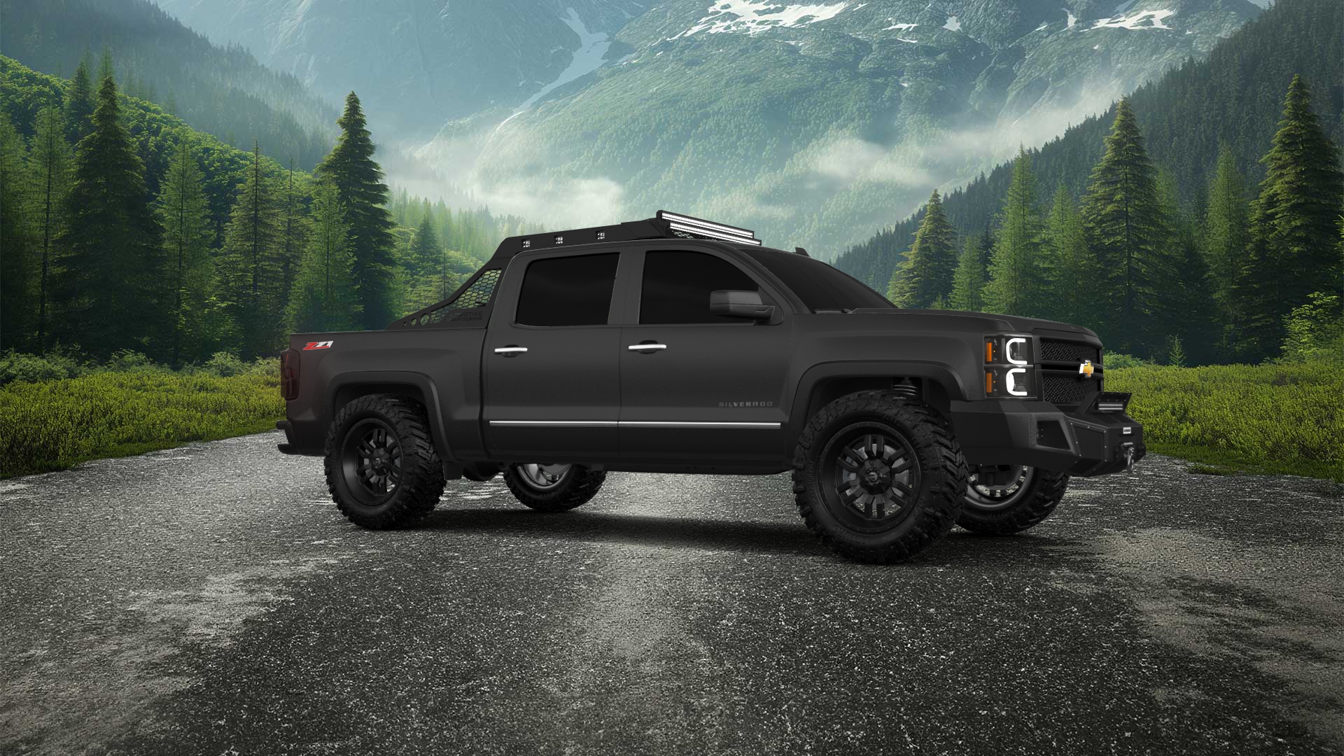 Chevrolet Silverado 1500 4 Door pickup truck 2014