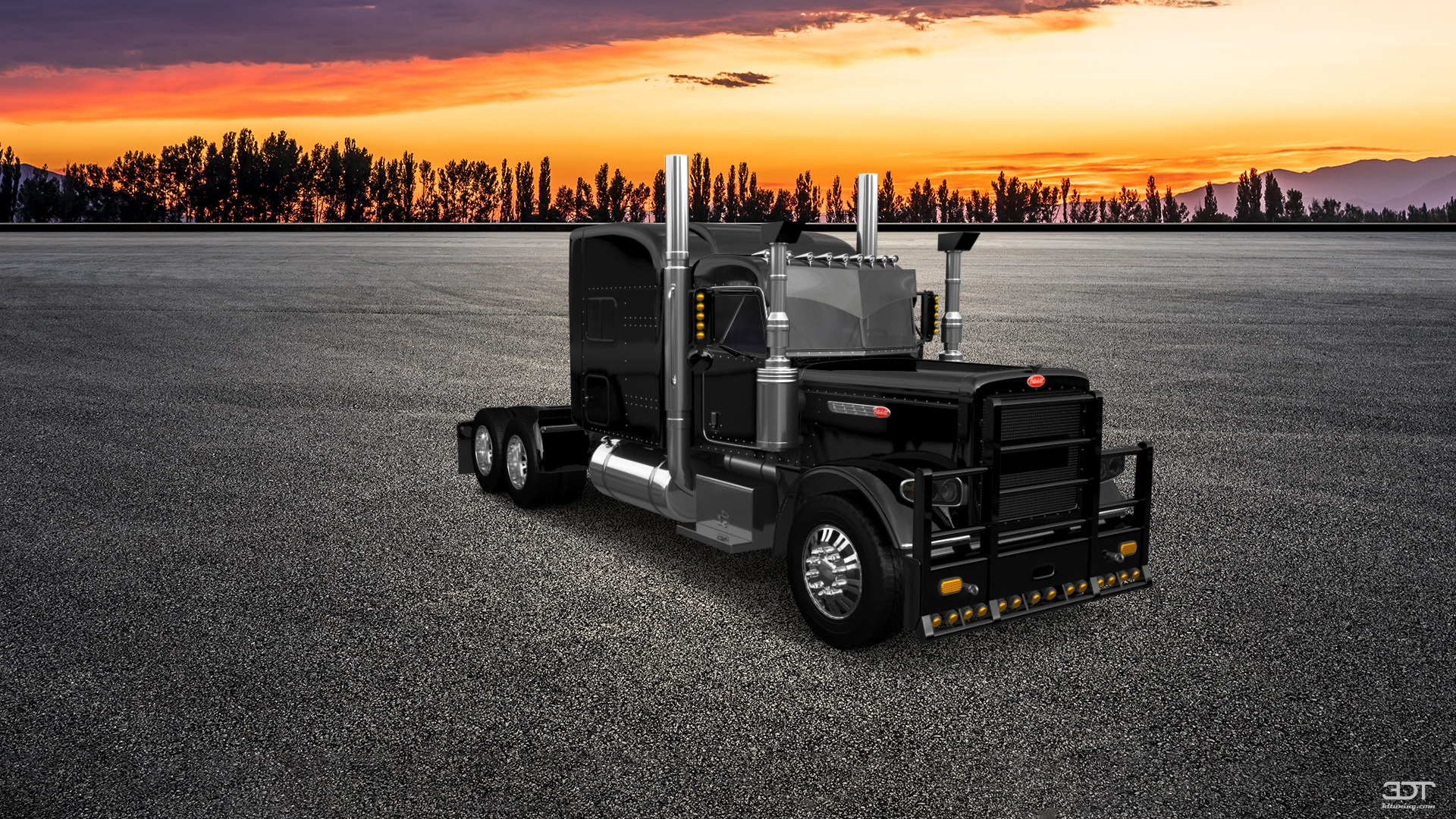 Peterbilt 389 Sleeper Cab Truck 2016