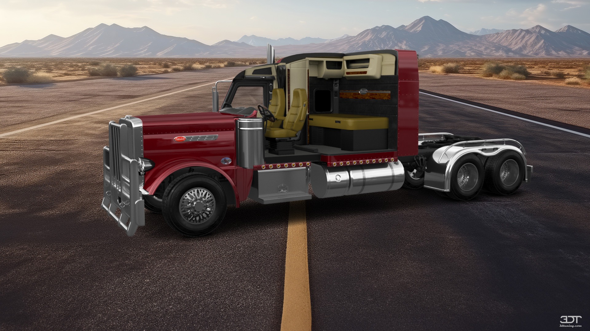 Peterbilt 589 Sleeper Cab Truck 2024 tuning