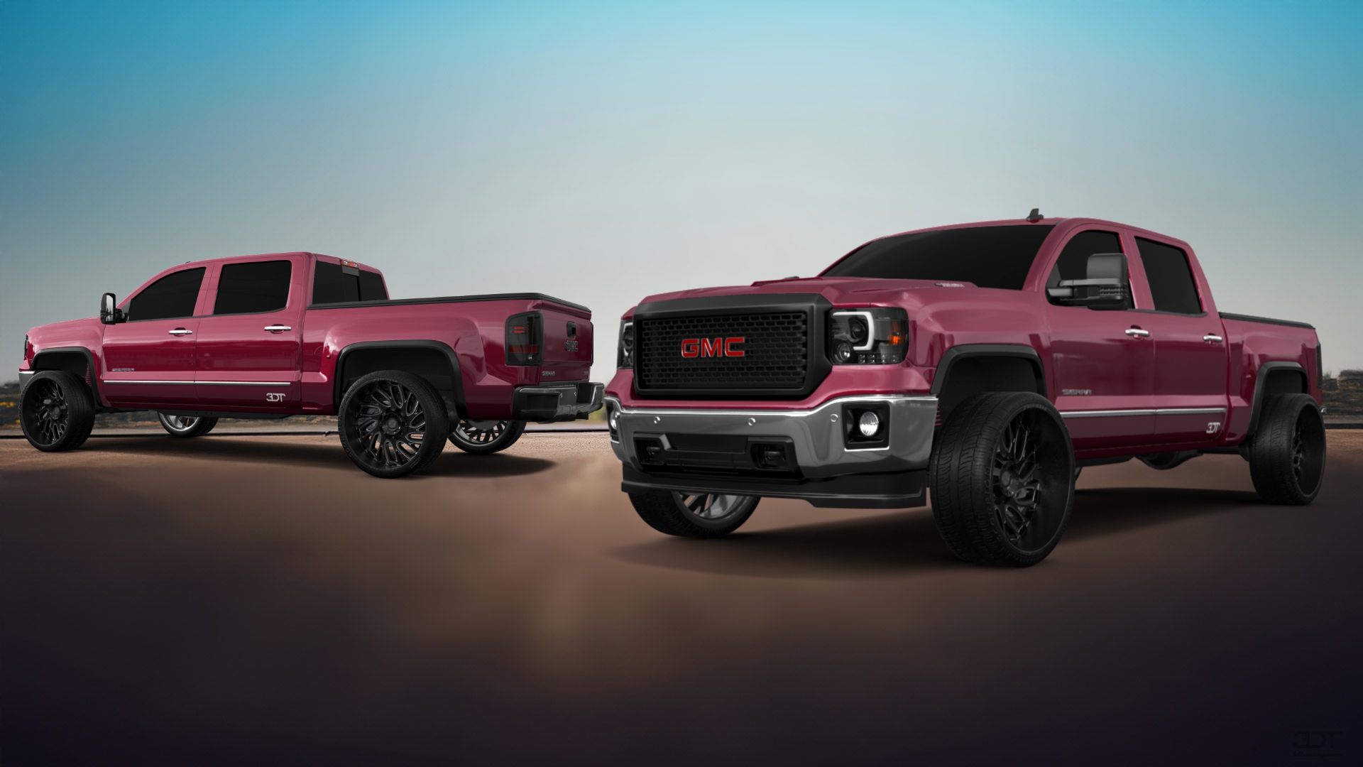 GMC Sierra 4 Door pickup truck 2014