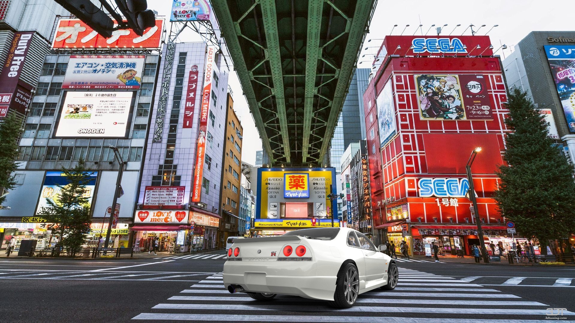 Tuning Nissan Skyline GT-R 2 Door Coupe 1995