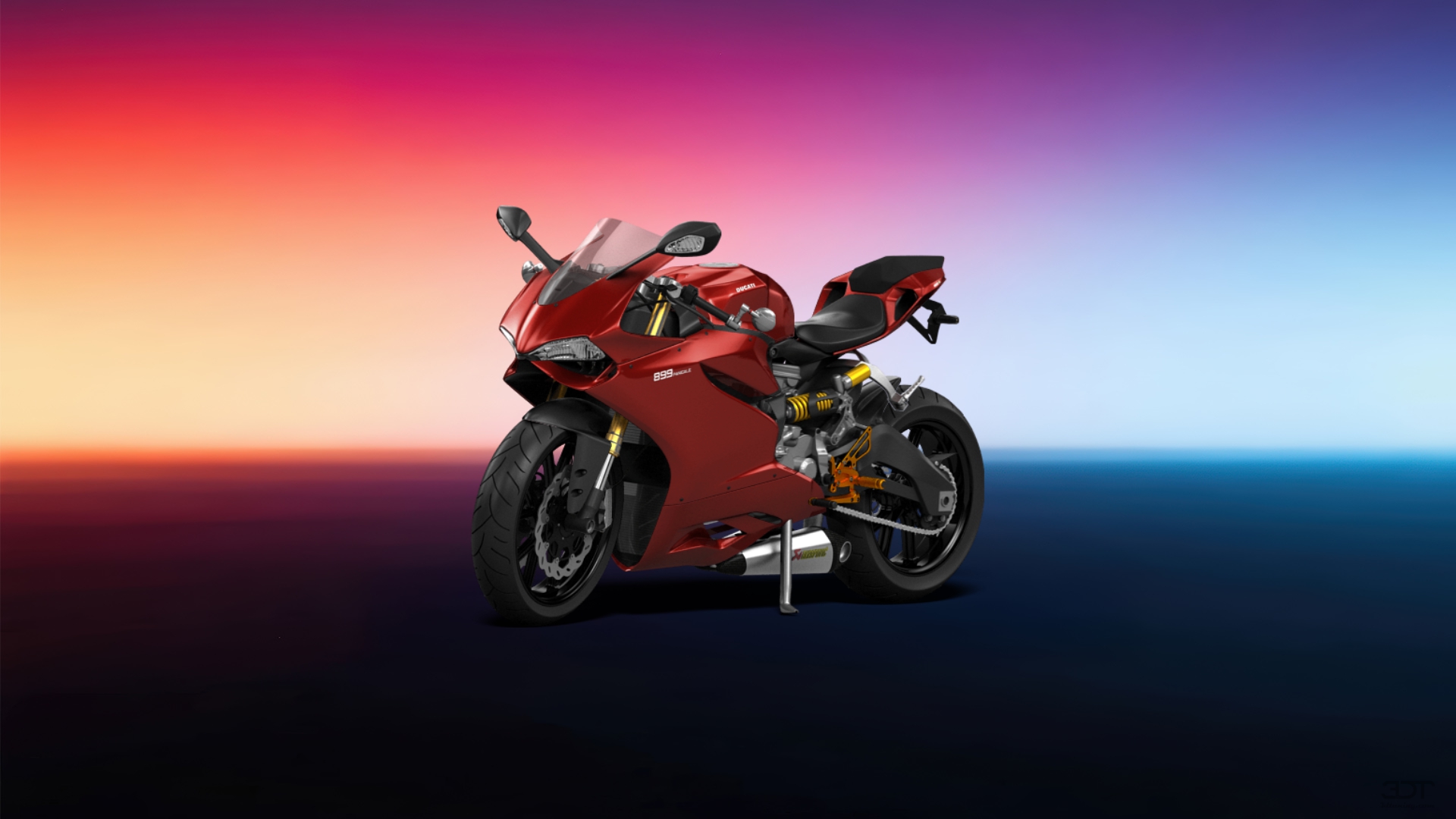 Ducati 899 Panigale Sport Bike 2015