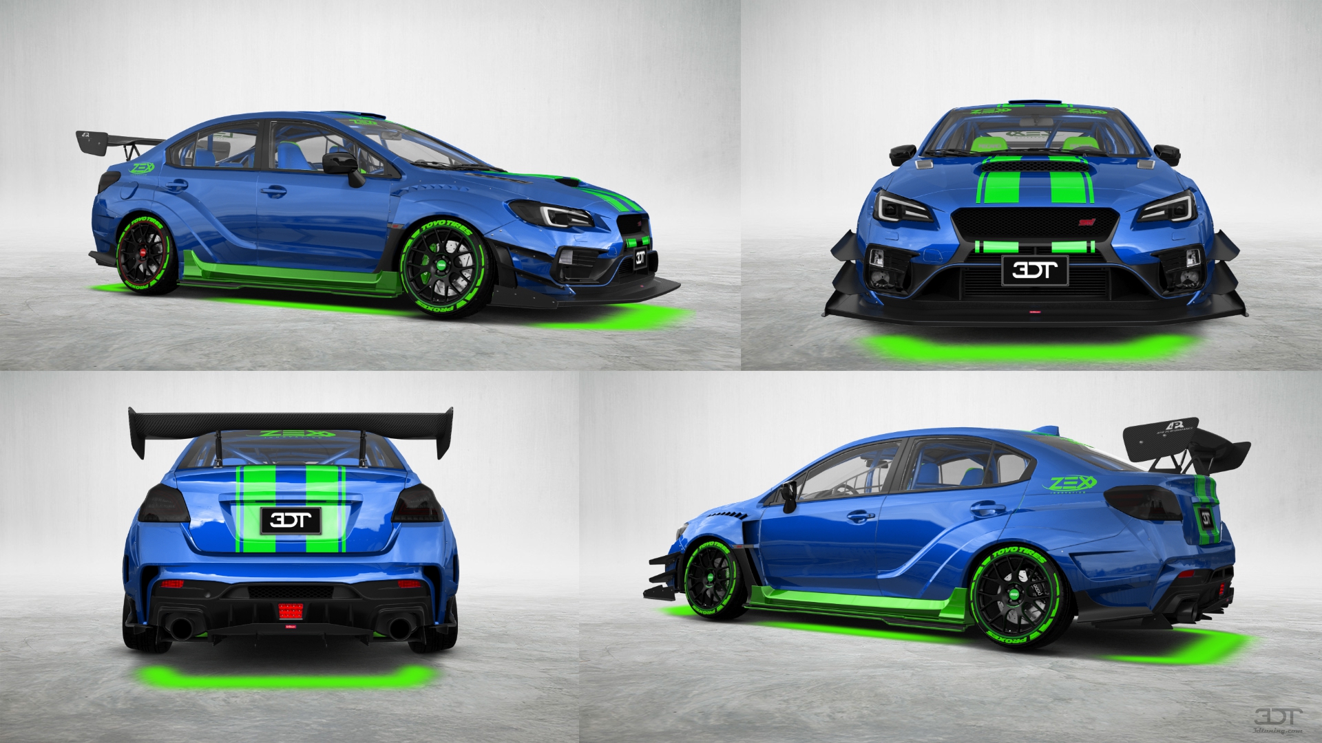 Subaru WRX 4 Door Saloon 2018 tuning