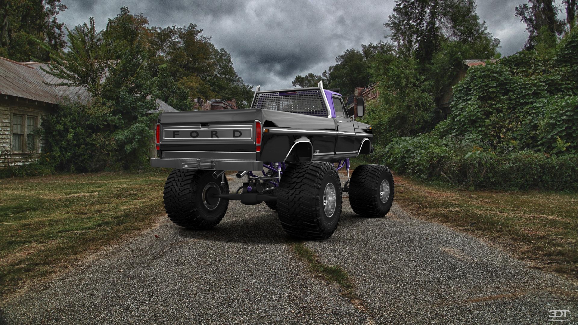 Ford F-250 2 Door pickup truck 1971 tuning