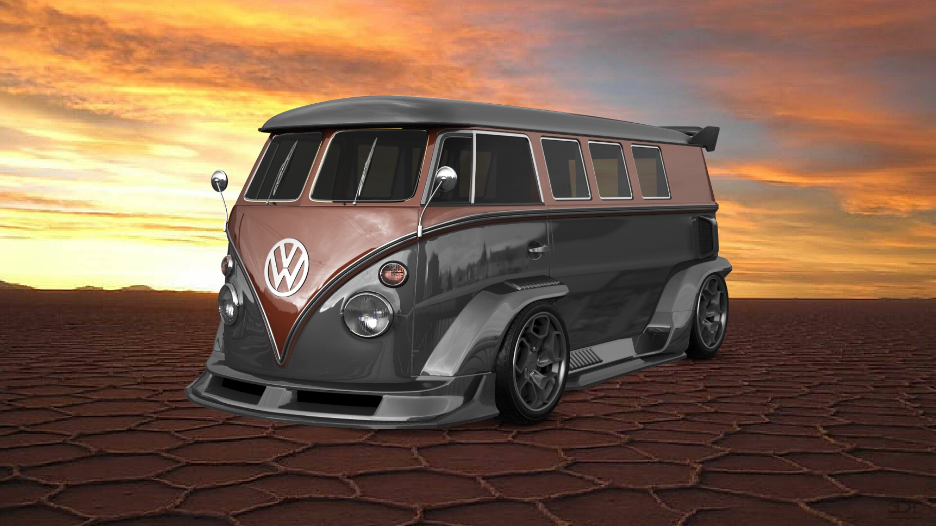 Volkswagen T1 1950 tuning by RoDeO Wildest Rides | 3DTuning