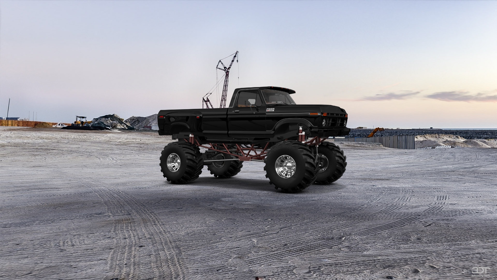 Ford F-350 Dually 2 Door pickup truck 1974