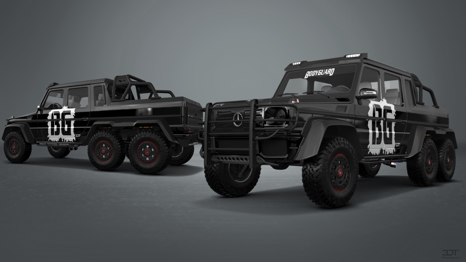 Mercedes G 63 AMG 6x6 4 Door pickup truck 2013