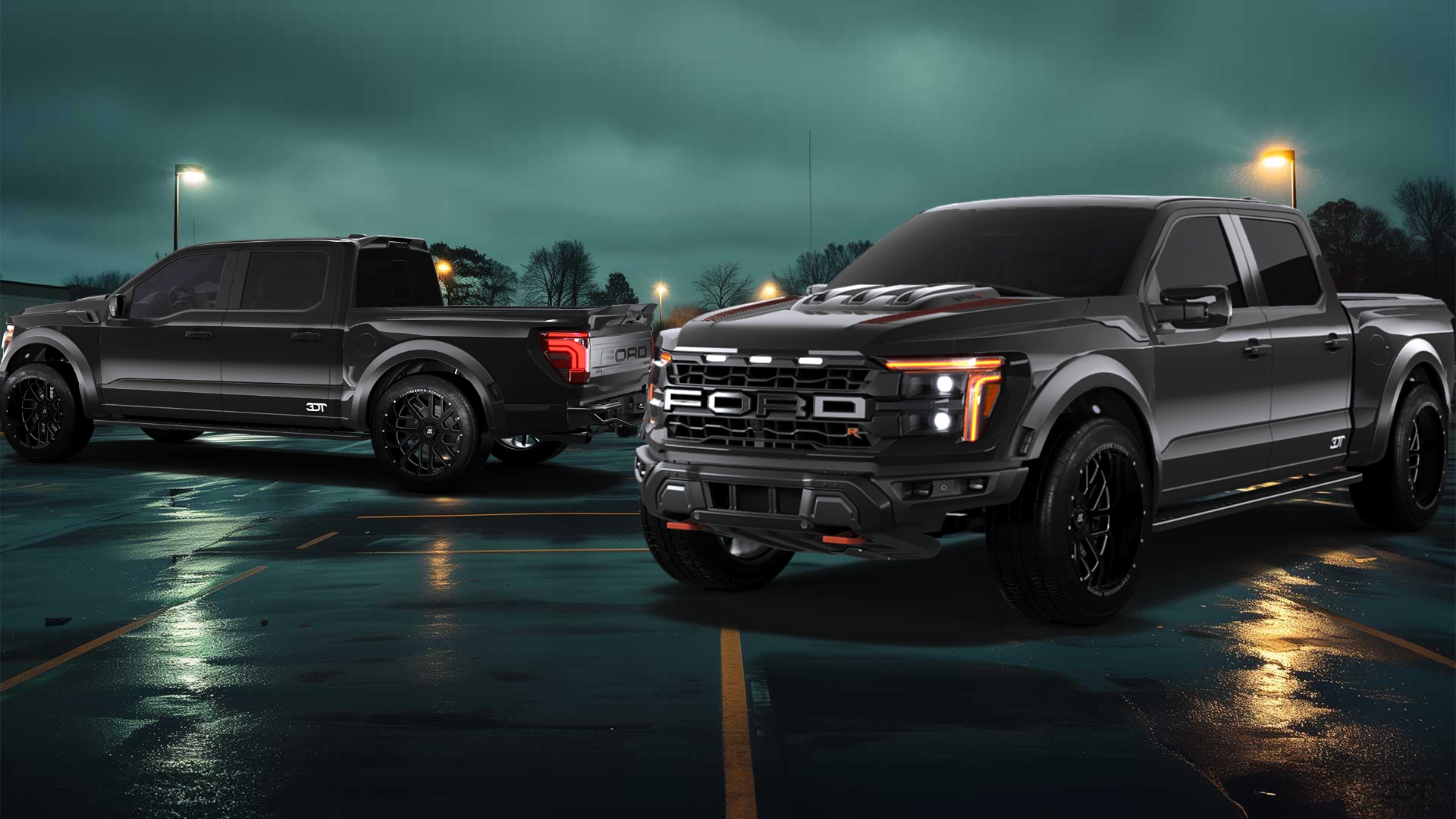Ford F-150 Raptor 4 Door pickup truck 2024 tuning