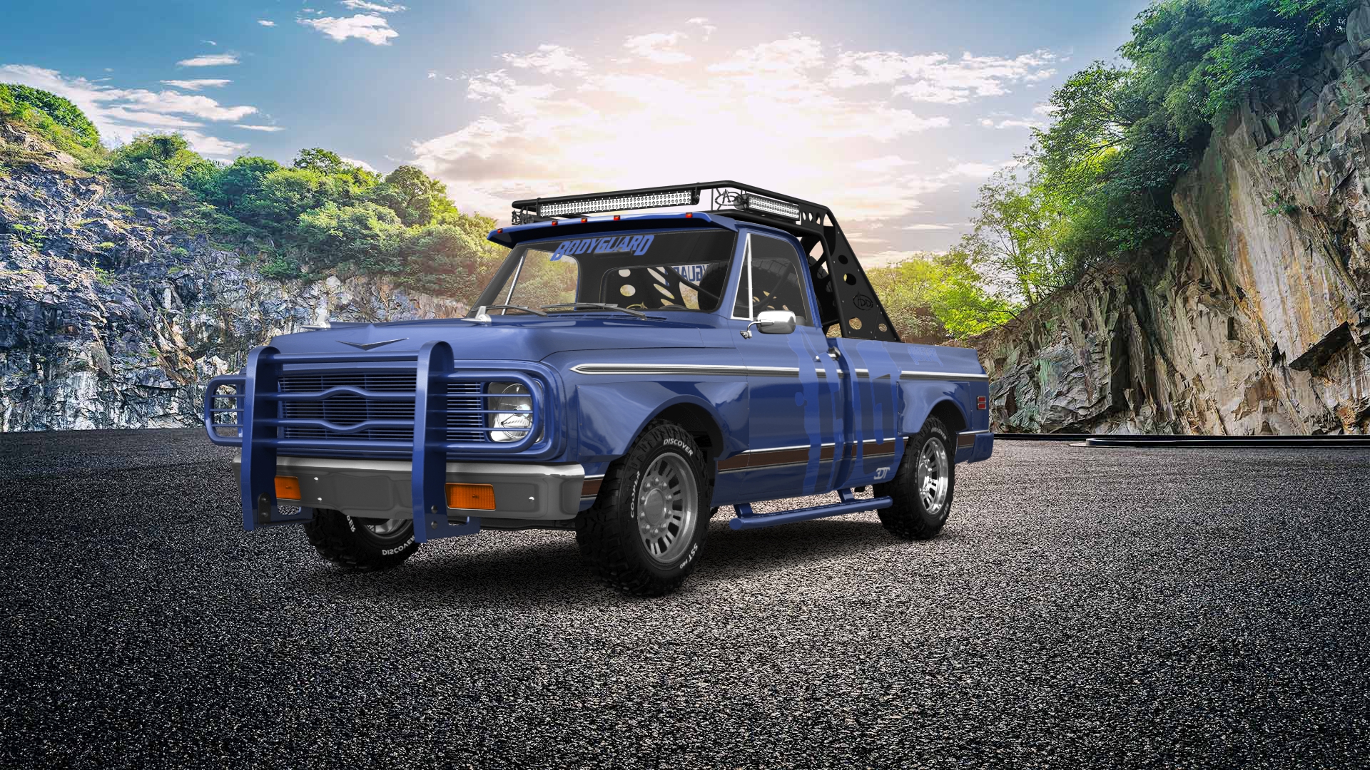 Chevrolet C-10 Cheyenne 2 Door pickup truck 1972