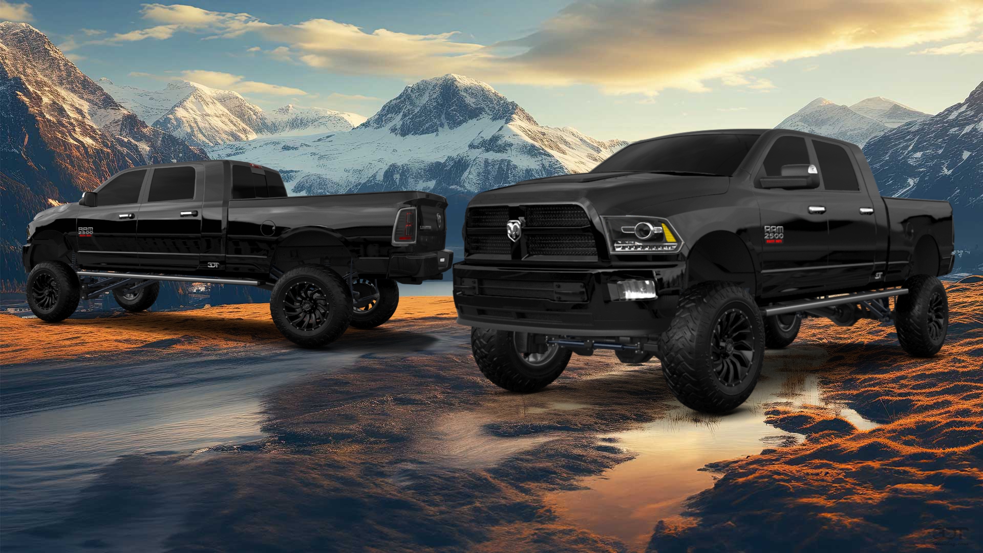 Dodge Ram 2500 Mega Cab 6.4 ft box 4 Door pickup truck 2010