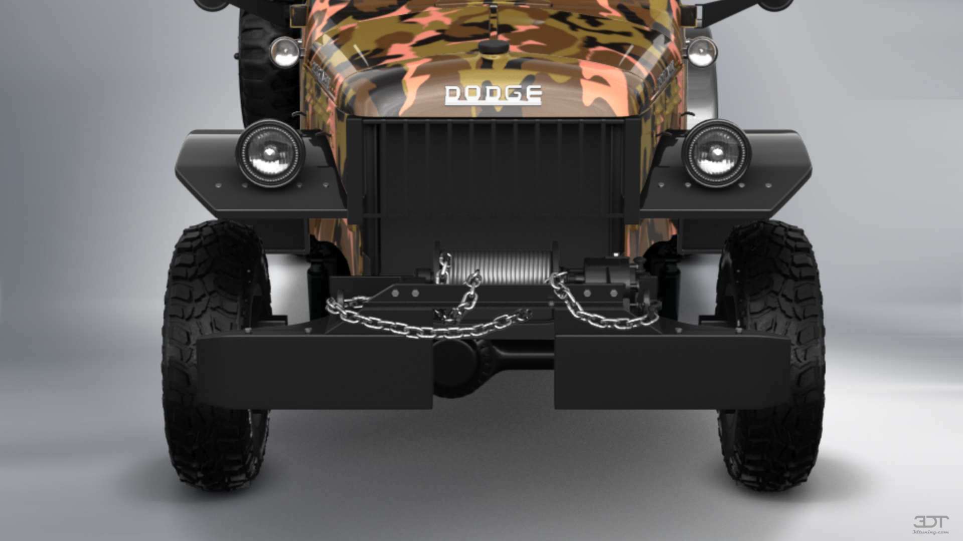 Dodge Power Wagon 2 Door pickup truck 1947 tuning