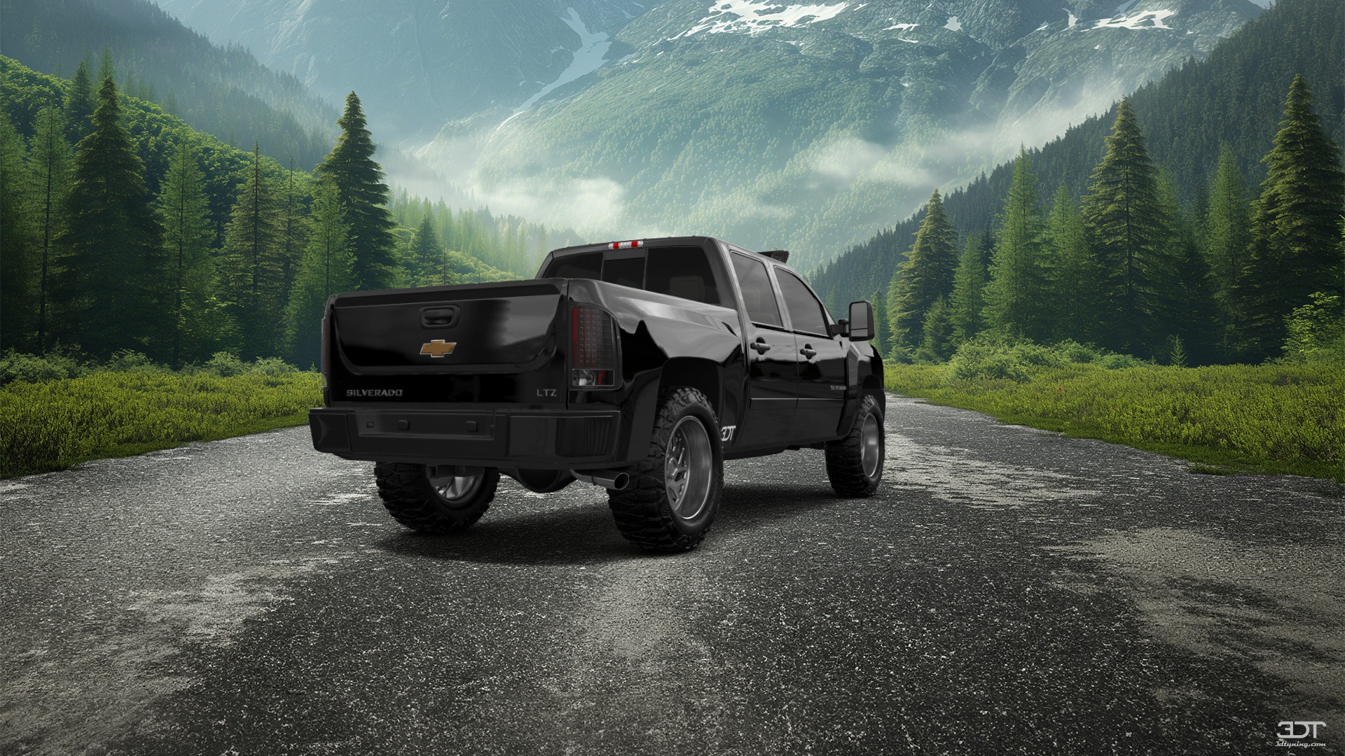 Chevrolet Silverado 1500 Crew Cab 4 Door pickup truck 2007