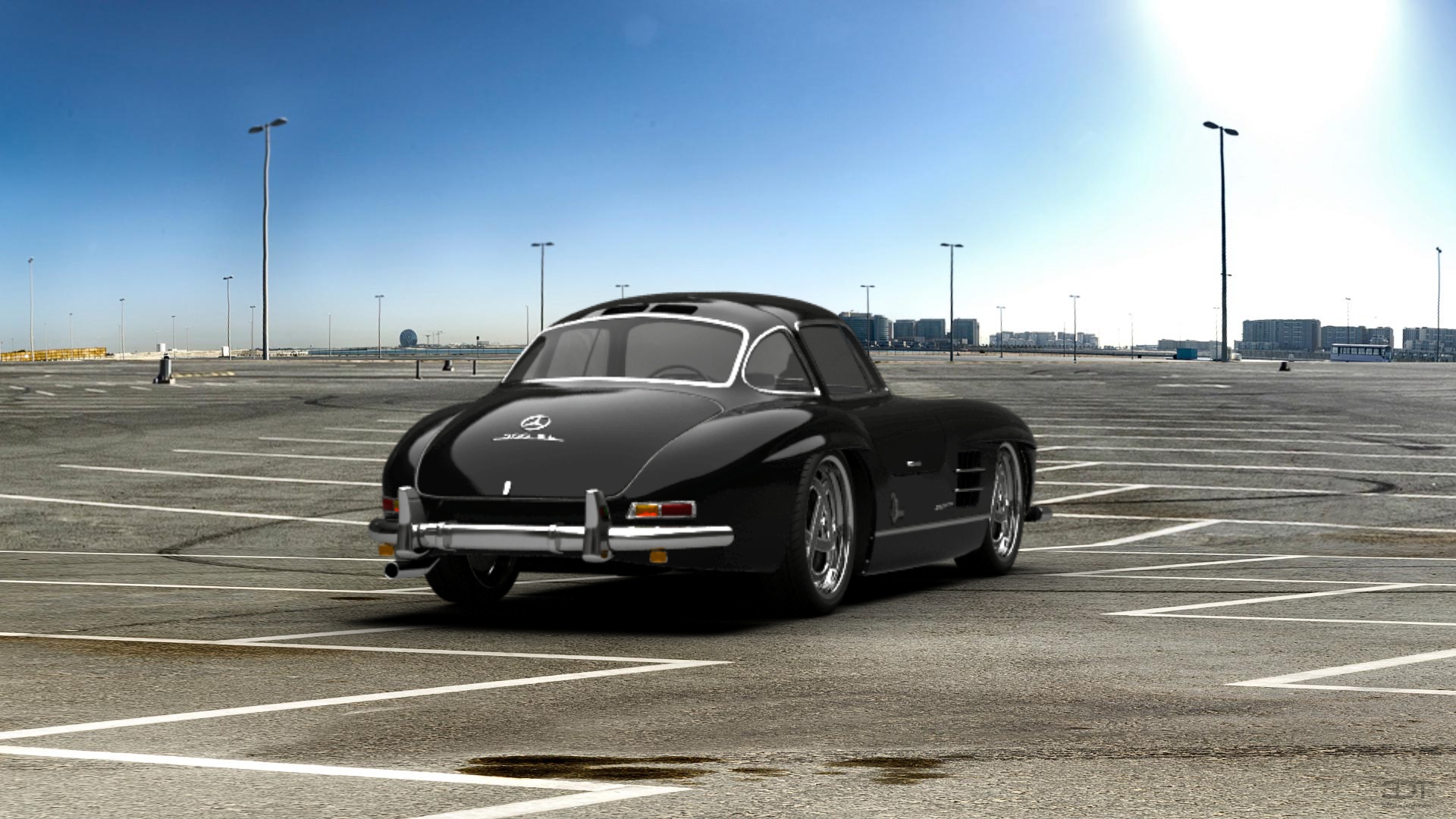 Mercedes 300SL Convertible 1954 tuning