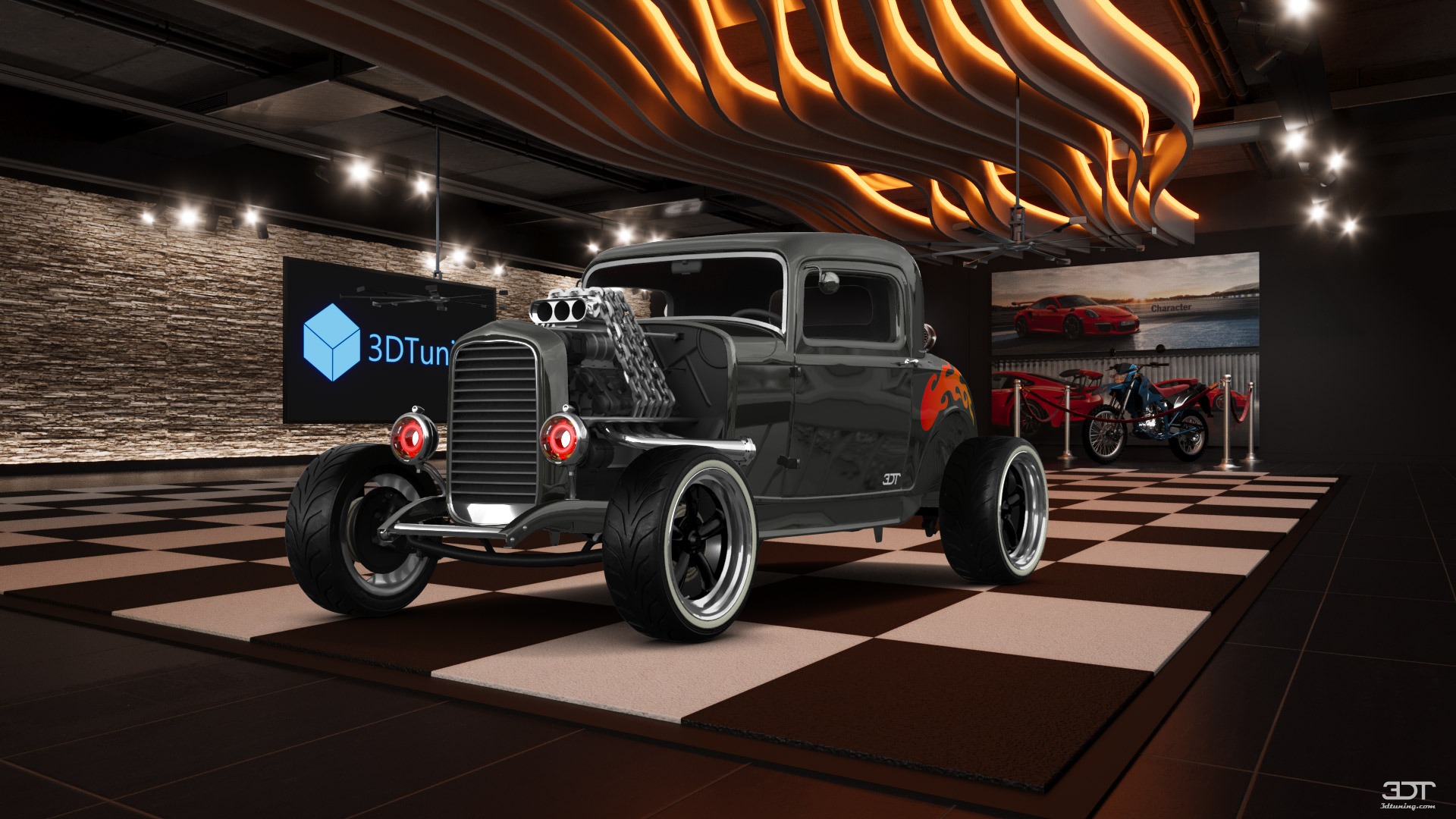 Ford Model B Deluxe 2 Door Coupe 1932 tuning