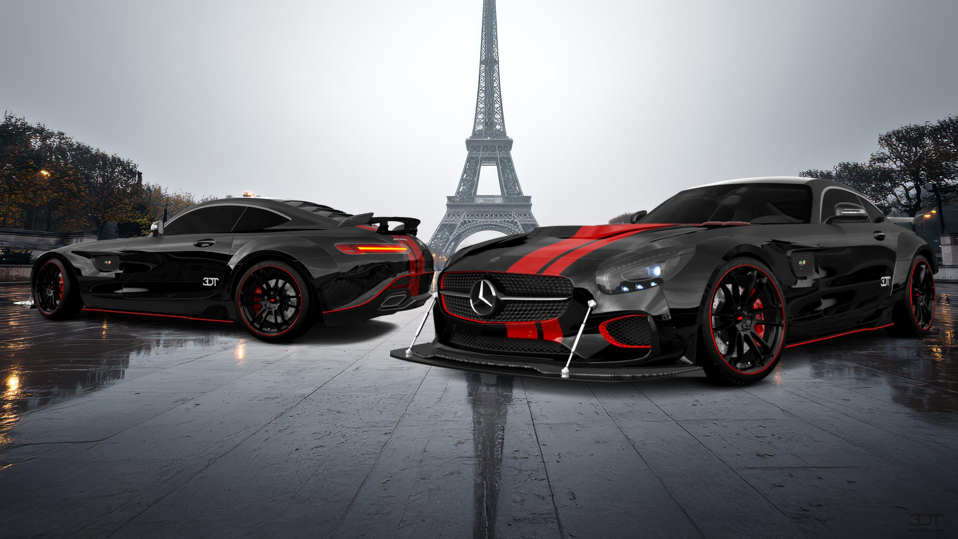 Mercedes AMG GT 2 door fastback coupe 2015