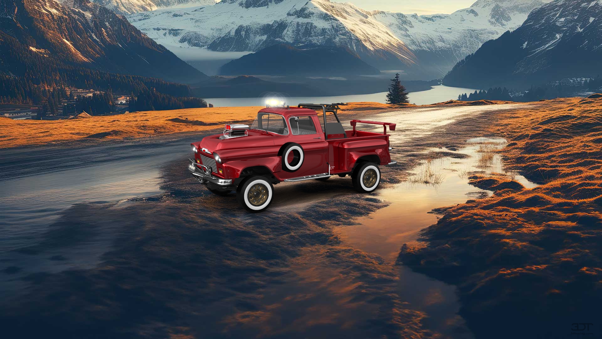 Chevrolet Apache Stepside 2 Door pickup truck 1959