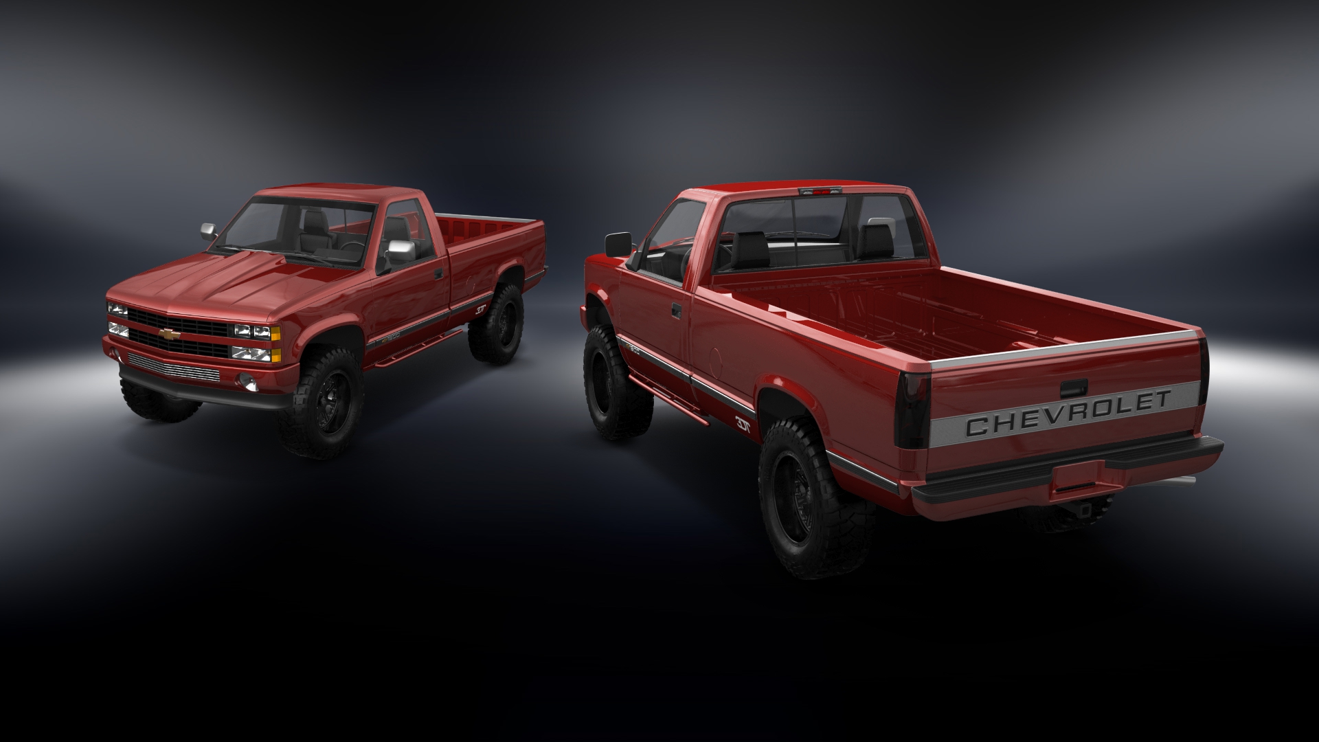 Chevrolet K1500 Regular Cab Fleetside Pickup 1988 tuning