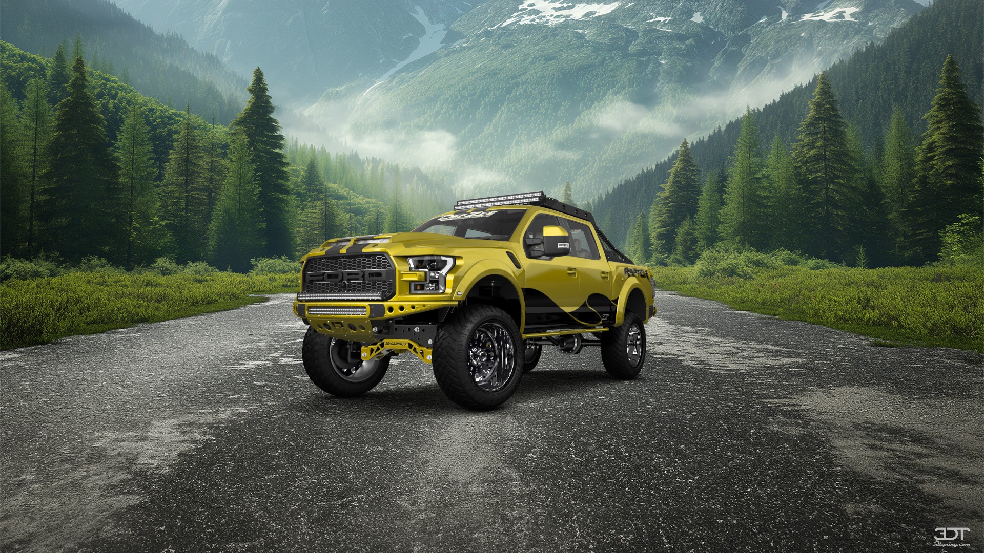 Ford F-150 Raptor 4 Door pickup truck 2017 tuning