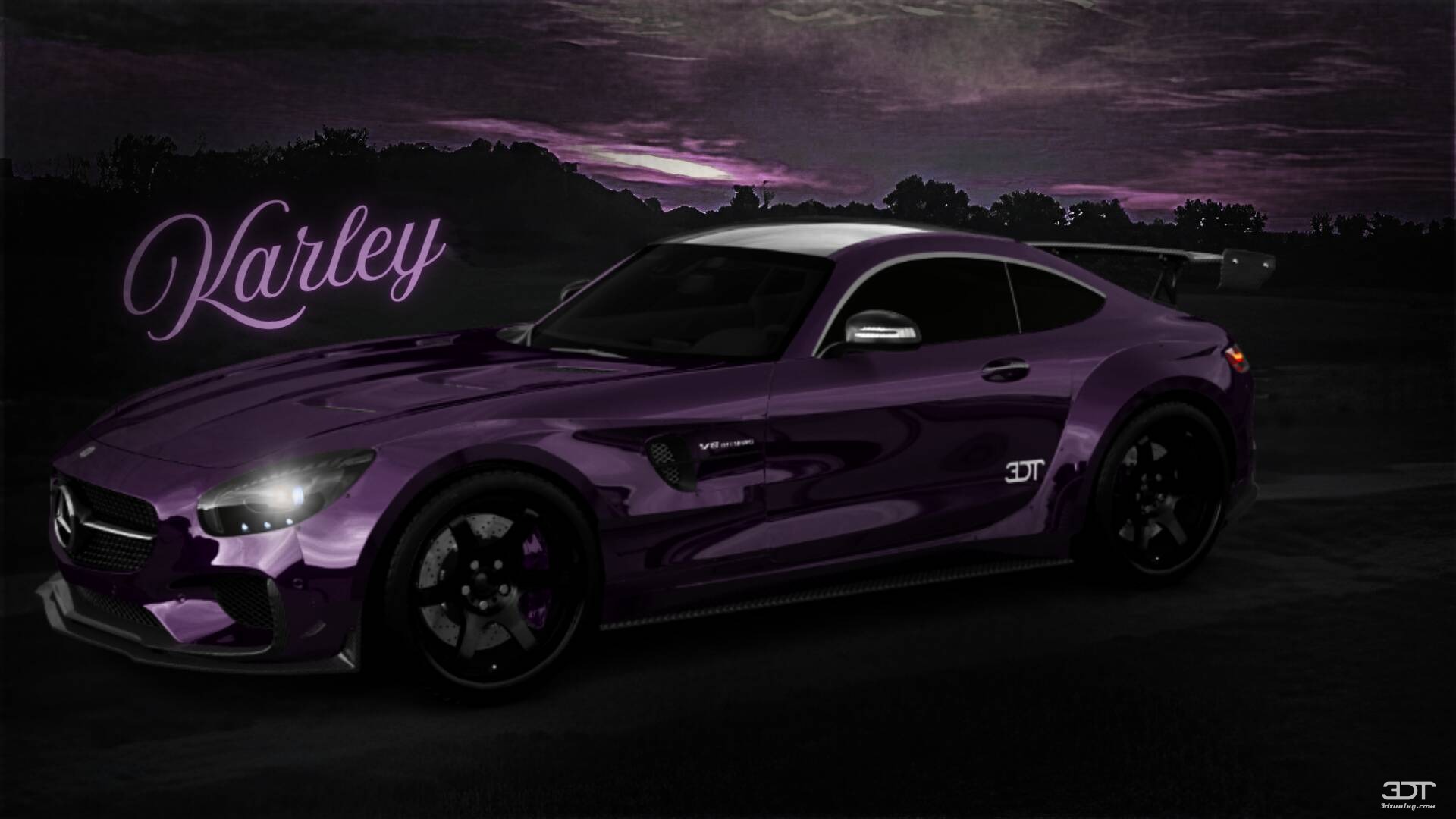 Mercedes AMG GT 2 door fastback coupe 2015 tuning