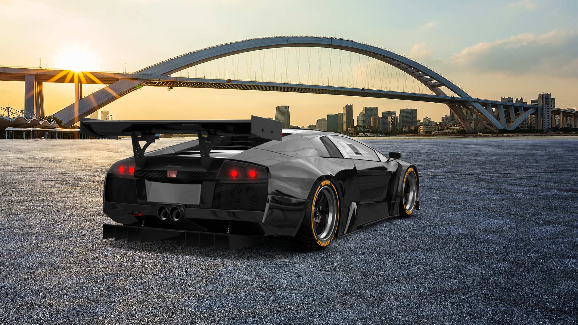 Lamborghini Murcielago 2 Door Coupe 2001 tuning