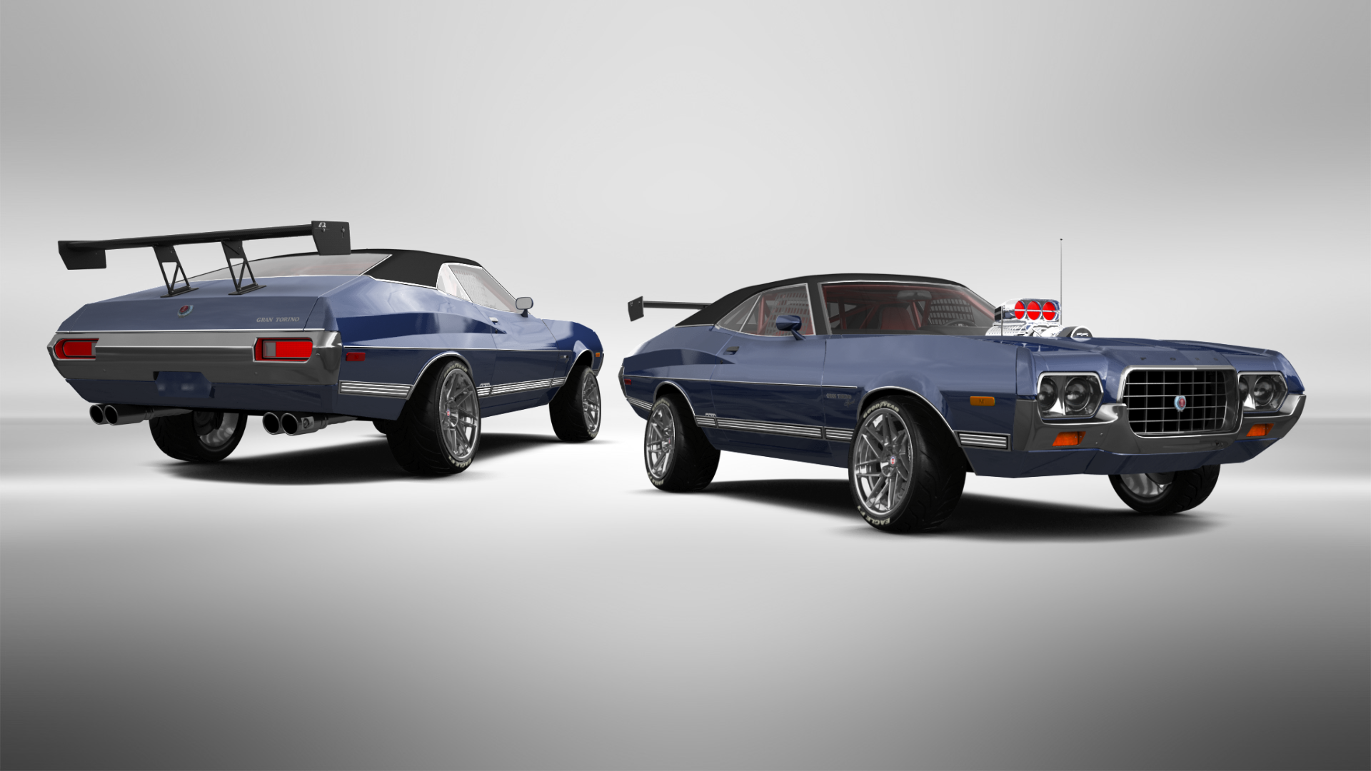 Ford Gran Torino Sport 2 Door Hardtop 1972 tuning