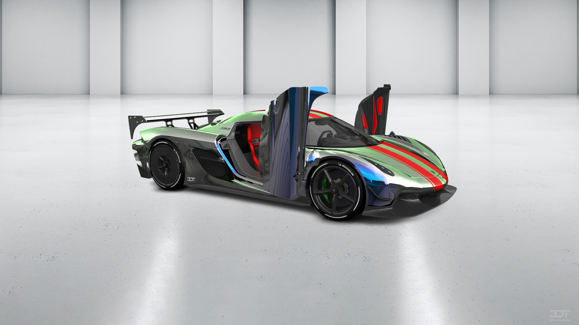 Koenigsegg Jesko 2 door targa top 2020