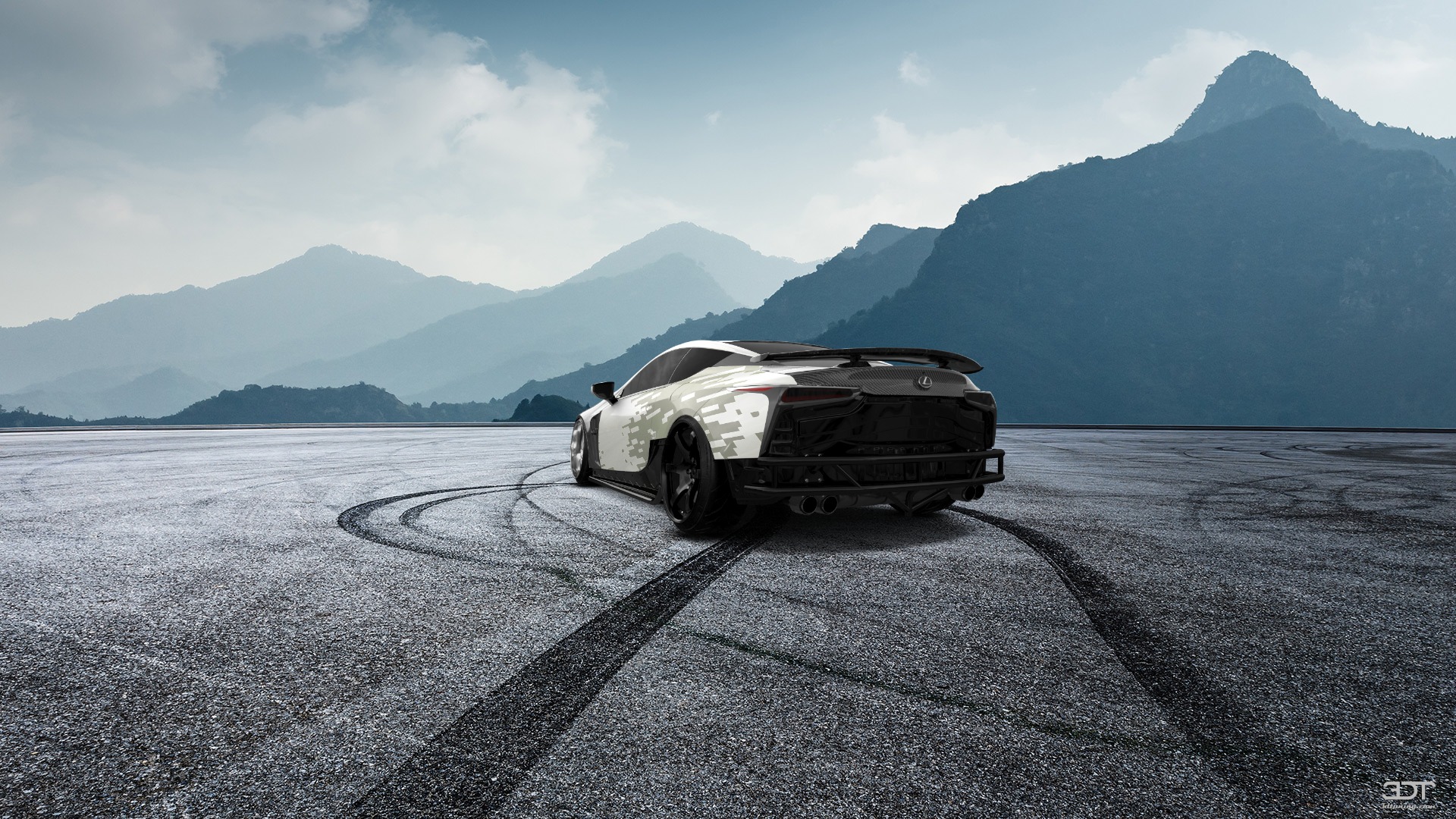 Lexus LC500 2 door fastback coupe 2017 tuning