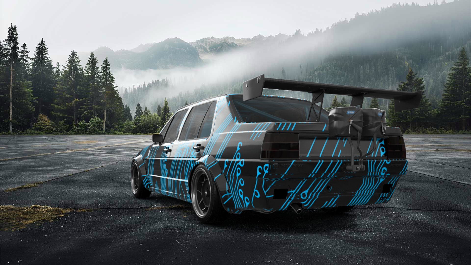 Volkswagen Jetta A2 (mk2) 4 Door Saloon 1985 tuning