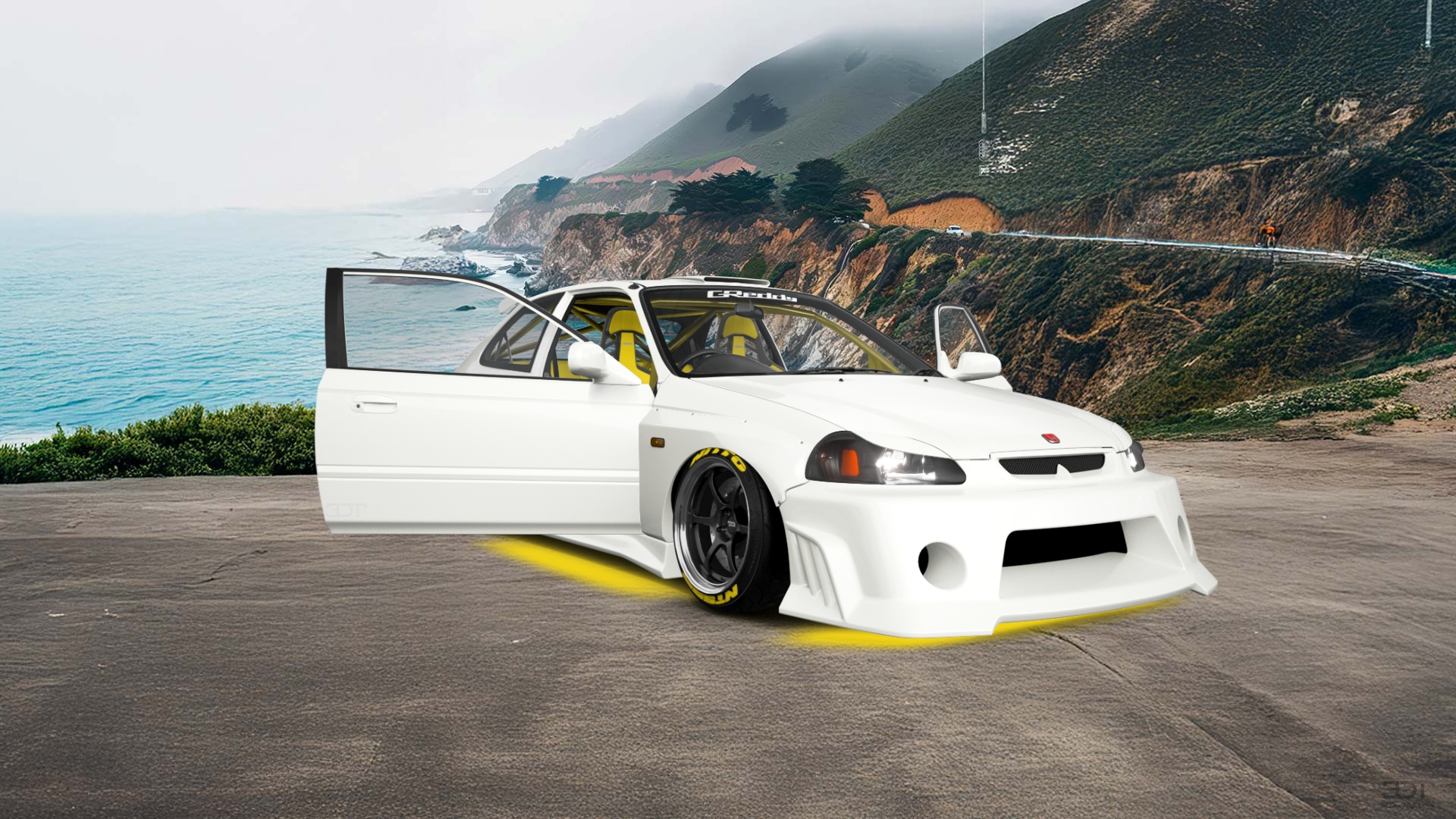 Honda Civic 3 Door Hatchback 1997 tuning