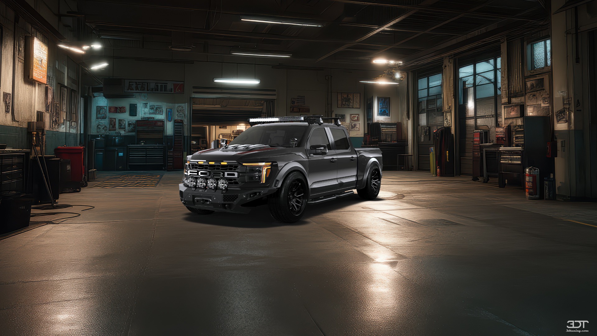Ford F-150 Raptor 4 Door pickup truck 2024 tuning