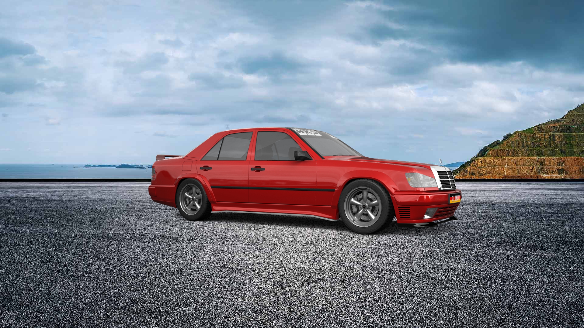Custom Mercedes E-Class 1984 Sedan by BlondWhiskey97 | 3DTuning