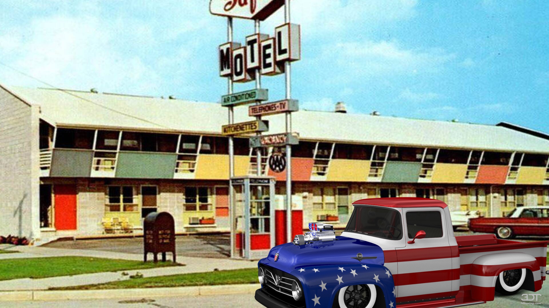 Ford F-100 2 Door truck 1956 tuning