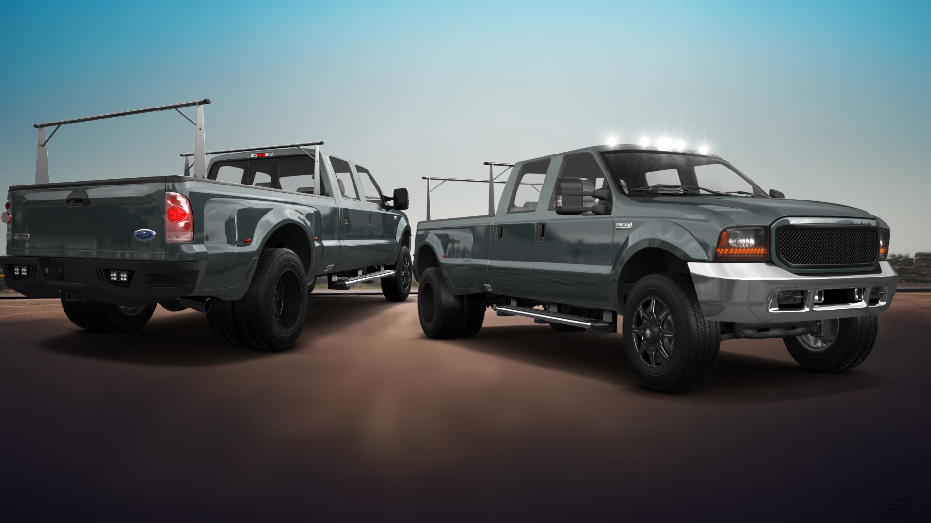 Ford F-350 DRW 4 Door pickup truck 1999 tuning