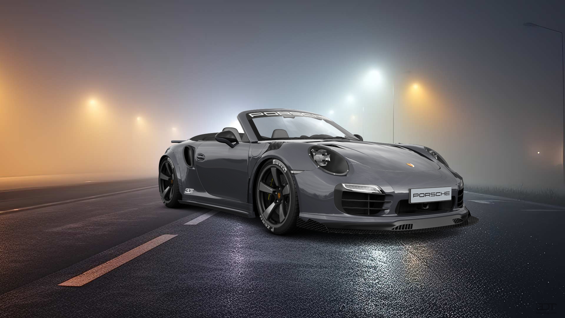 Porsche 911 Turbo S 2 Door Convertible 2014