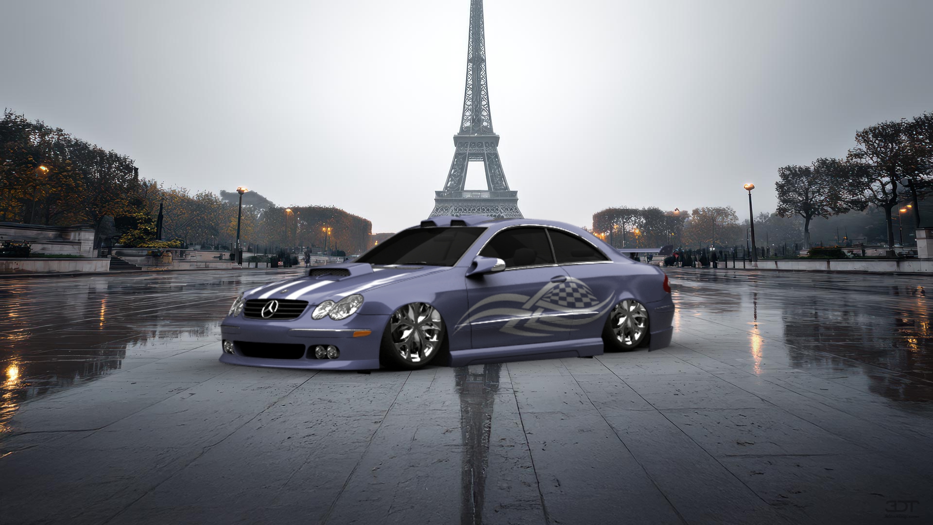 Mercedes CLK Coupe 2004 Images