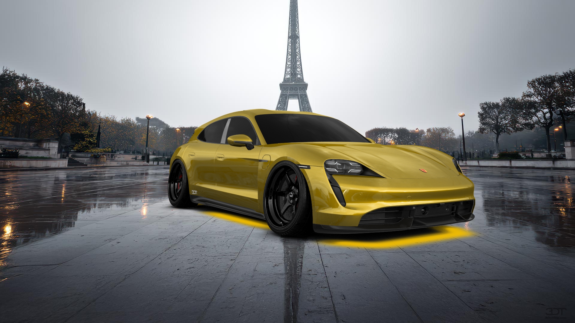 Porsche Taycan Sport Turismo Shooting Brake 2019 tuning