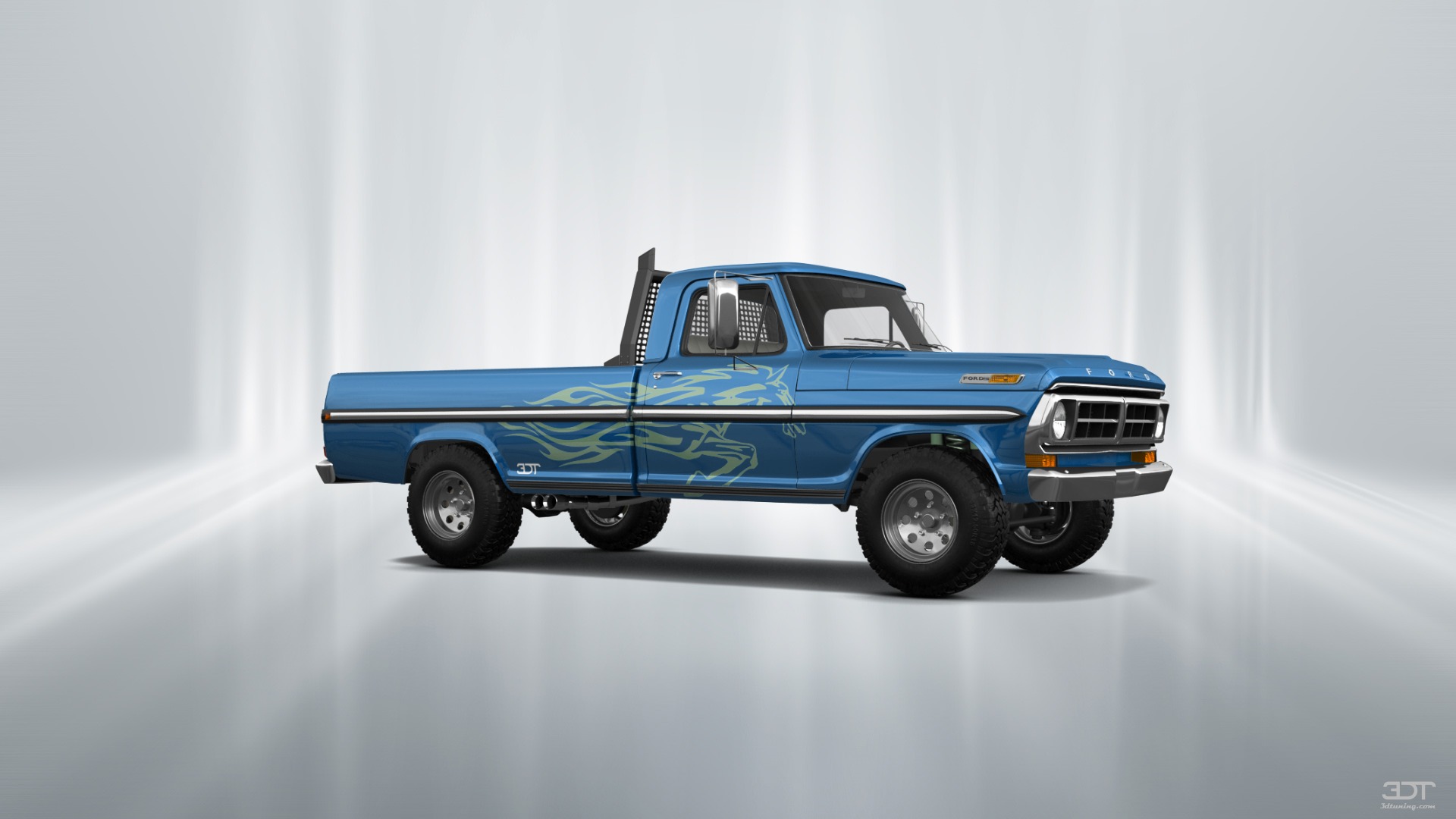 Ford F-250 2 Door pickup truck 1971