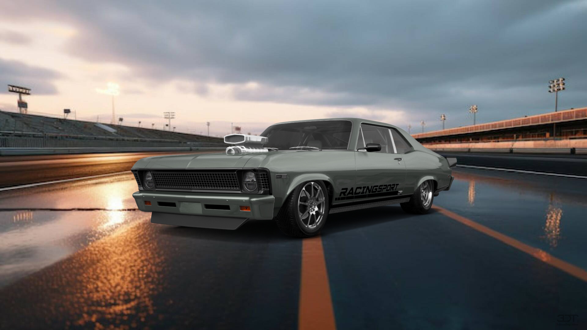 Chevrolet Chevy II Nova 2 Door Coupe 1968